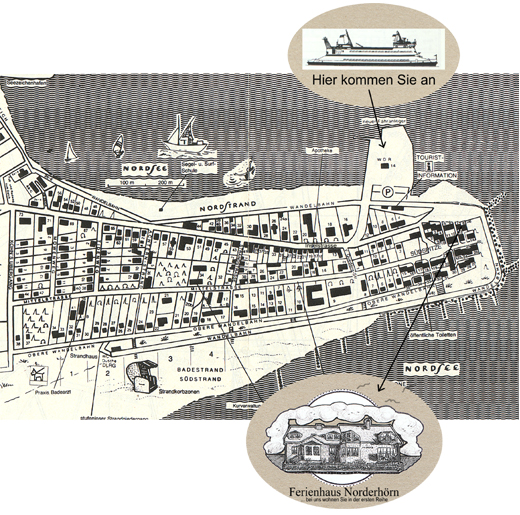 Lageplan von Wittdün